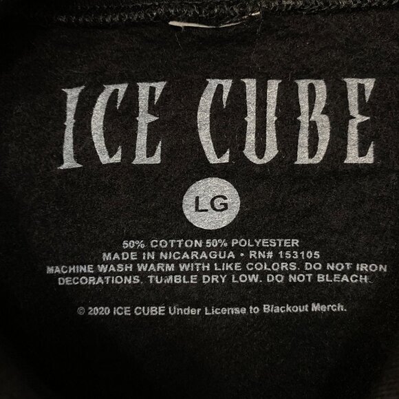 Ice Cube Today Was A Good Day Neon West Coast Rap Hoodie L - Picture 4 of 4